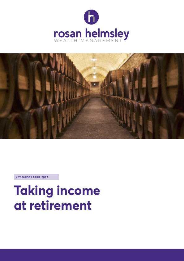 Taking Income at Retirement 13