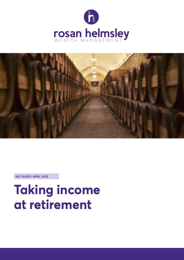 Taking Income at Retirement 16